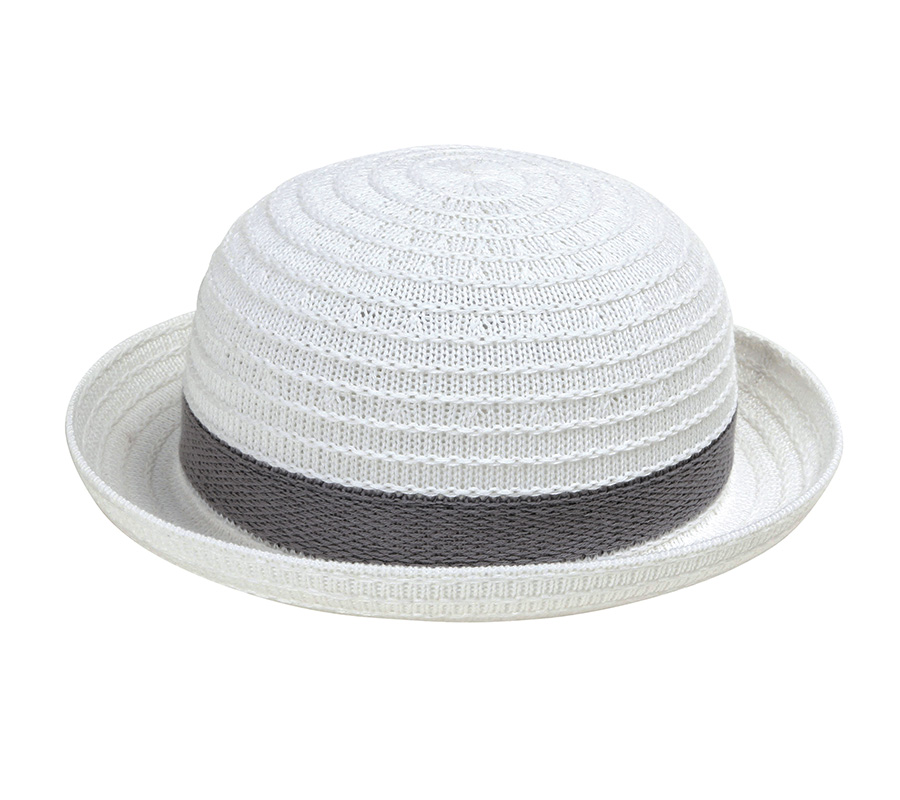 夏アクア帽子